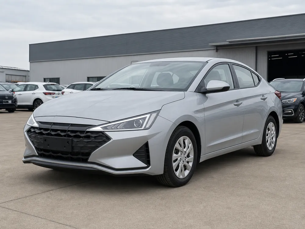 Hyundai Avante (Elantra) 1.6 2020 Pearl White Korean used sedan for export